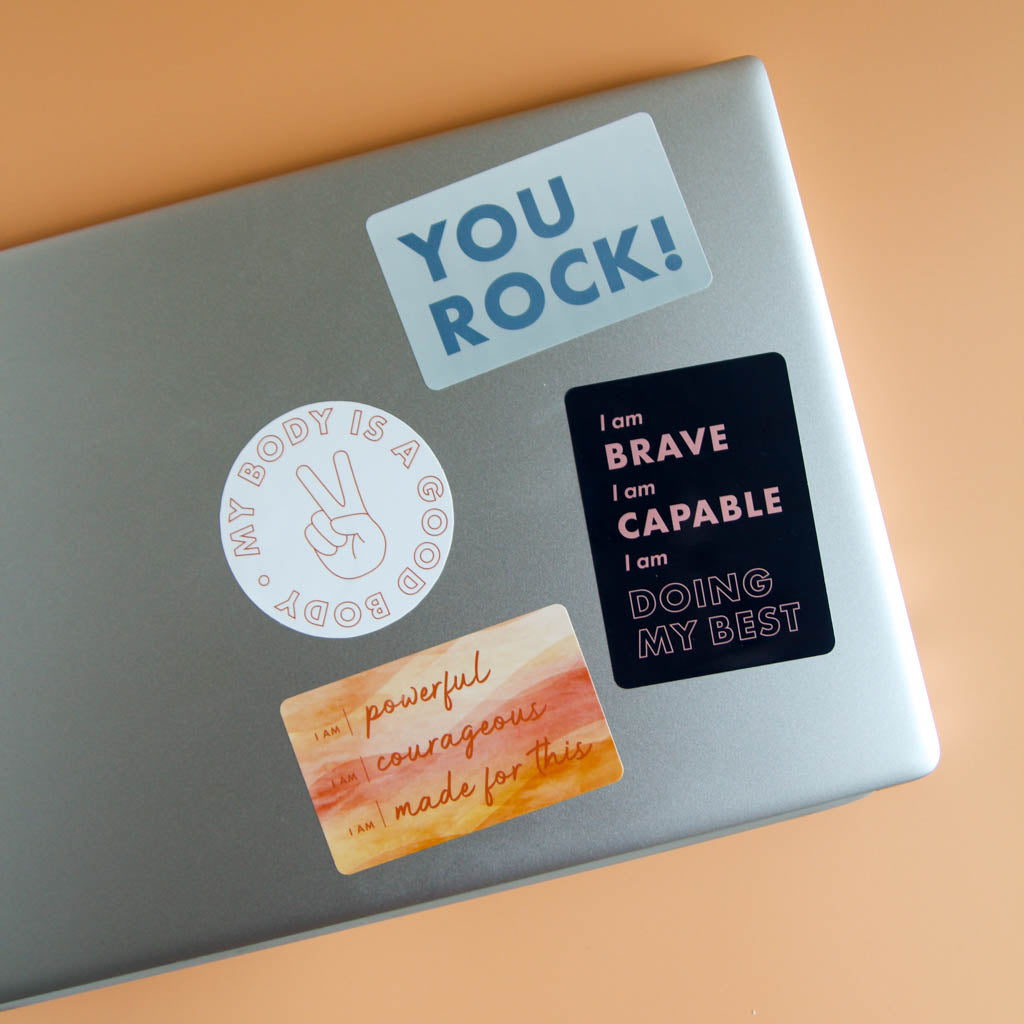 I am POWERFUL Sticker