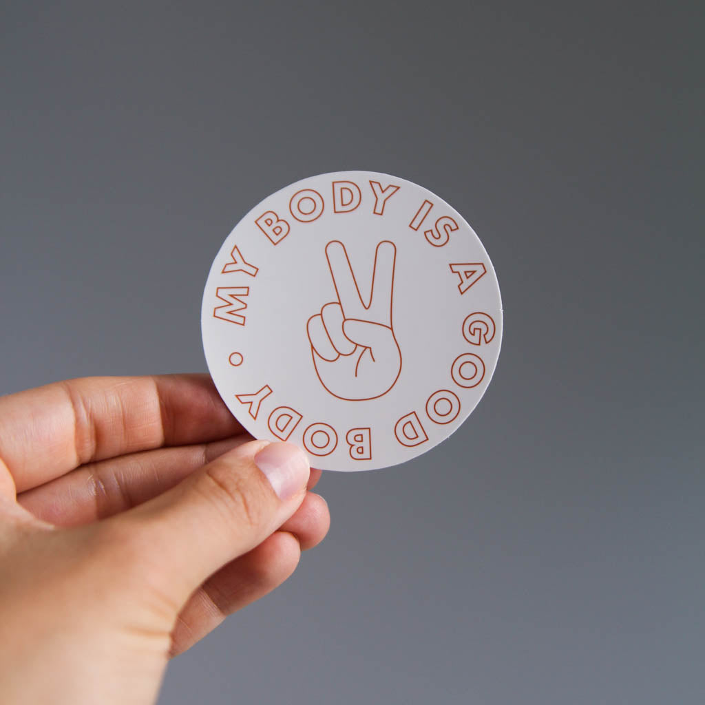 A Good Body Sticker