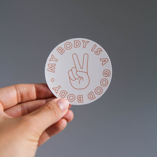 A Good Body Sticker