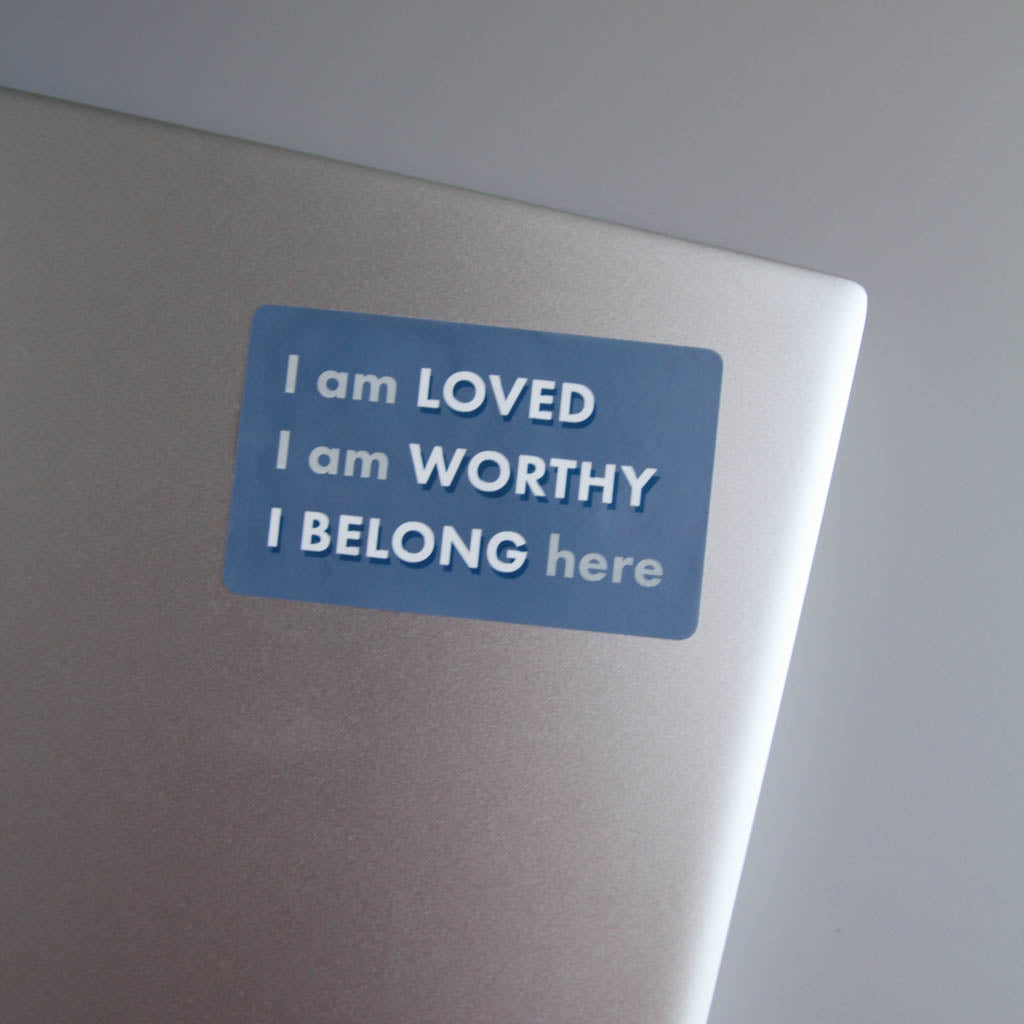 I am LOVED Sticker
