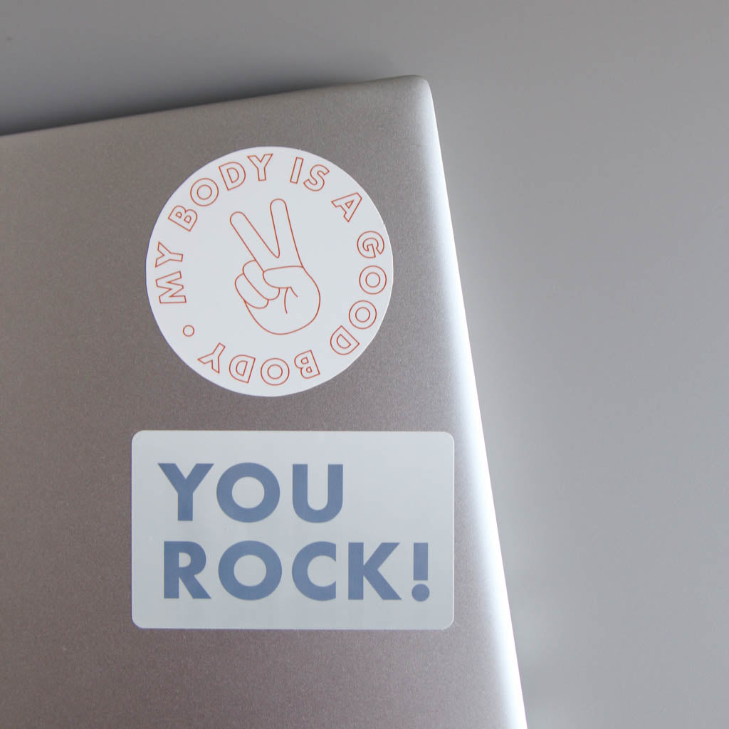 A Good Body Sticker